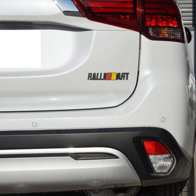 Car Emblems RALLI for Mitsubishi