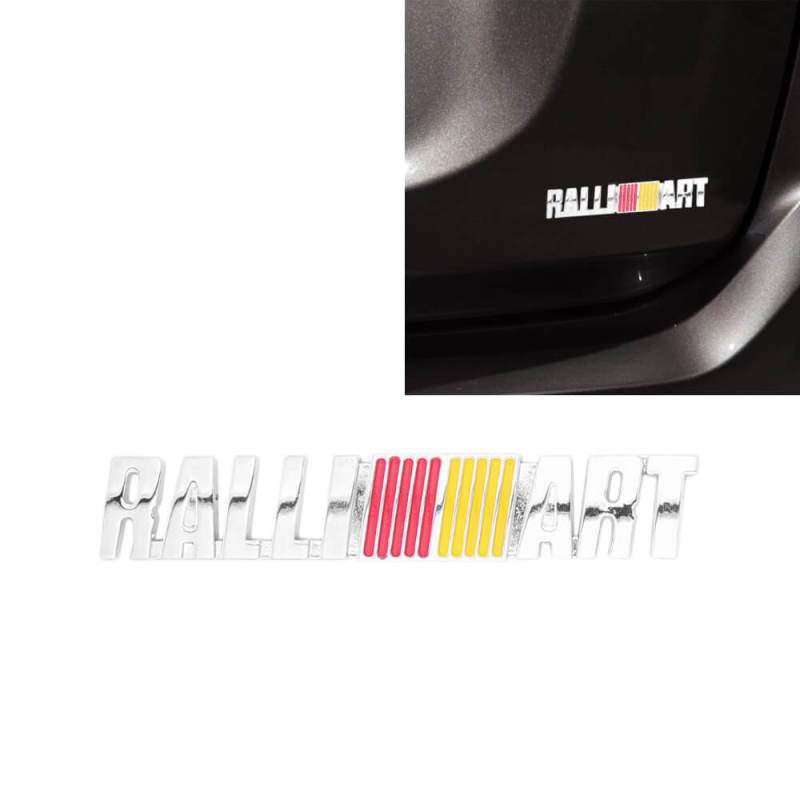 Car Emblems RALLI for Mitsubishi