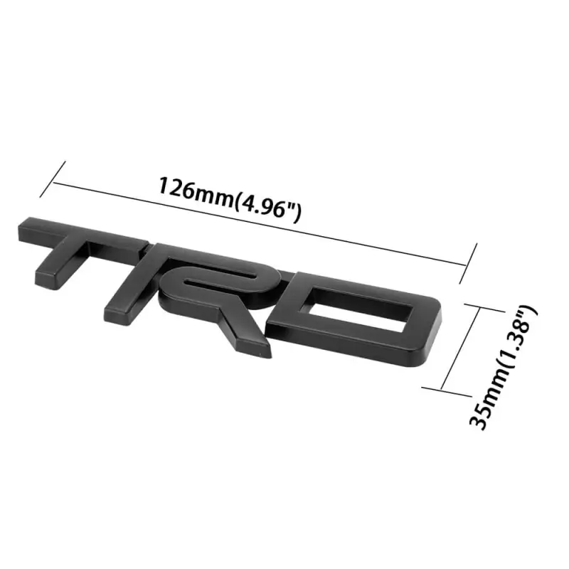 Car Emblems TRD for Toyota