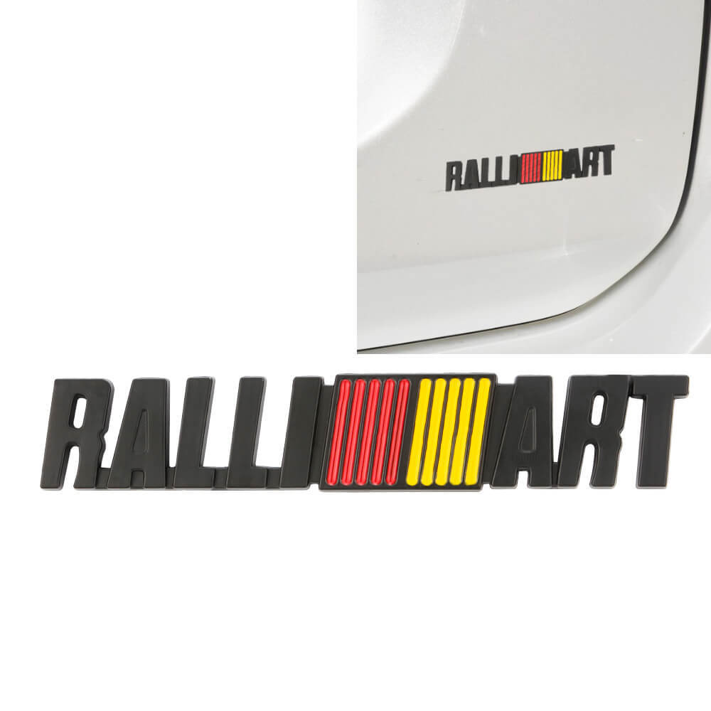 Car Emblems RALLI for Mitsubishi