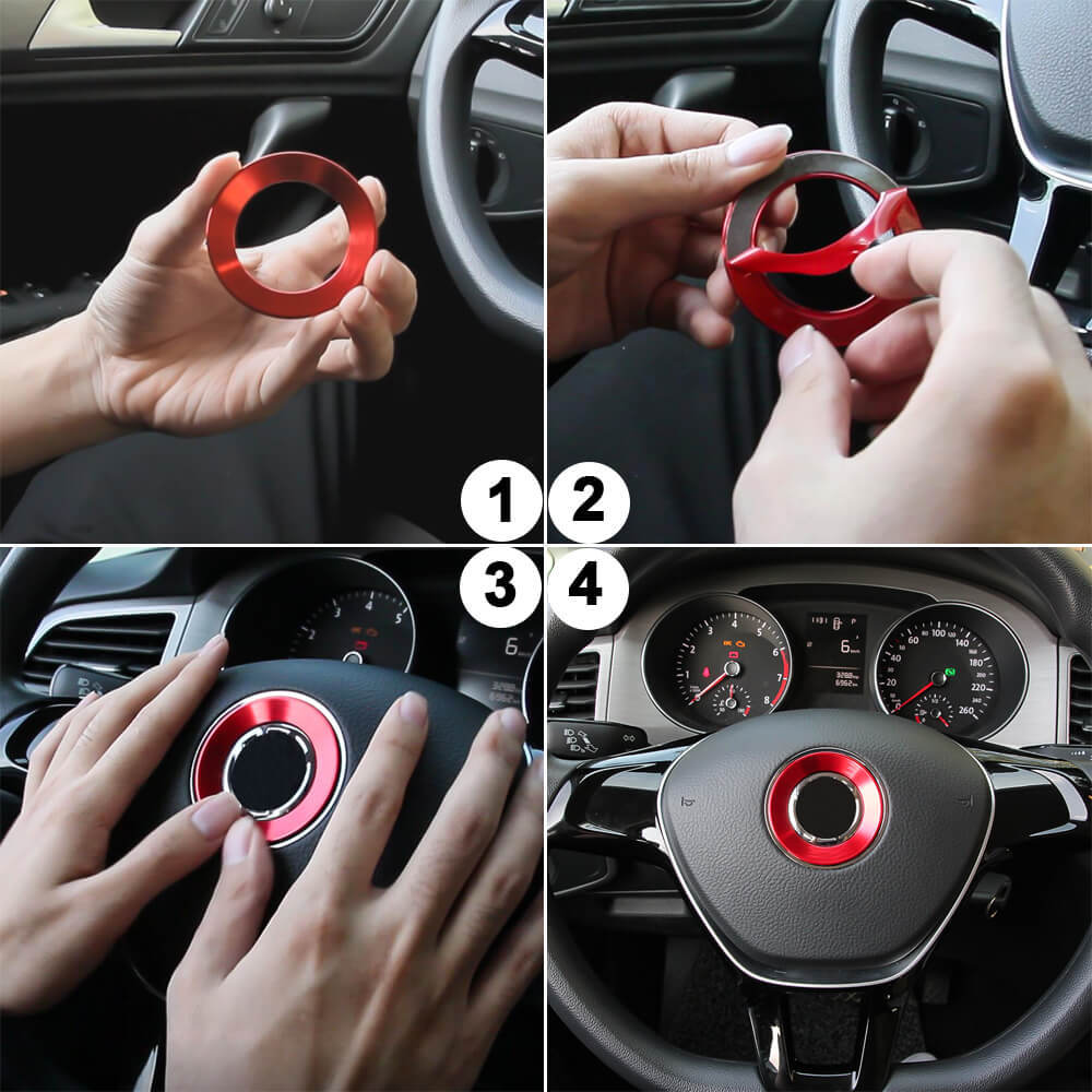 Golf Car Steering Wheel Ring Trim