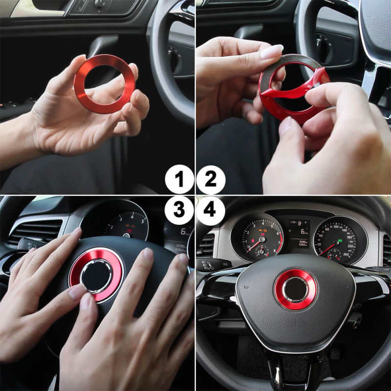 Golf Car Steering Wheel Ring Trim