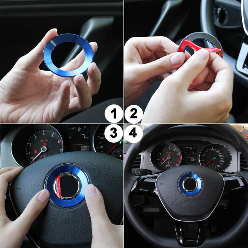 Golf Car Steering Wheel Ring Trim