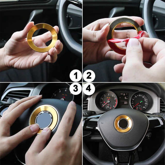 Golf Car Steering Wheel Ring Trim