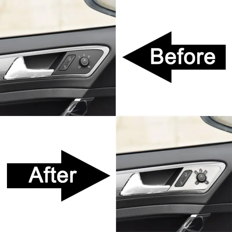 Golf  Inner Door Side View Mirror Switch Console Panel Trim