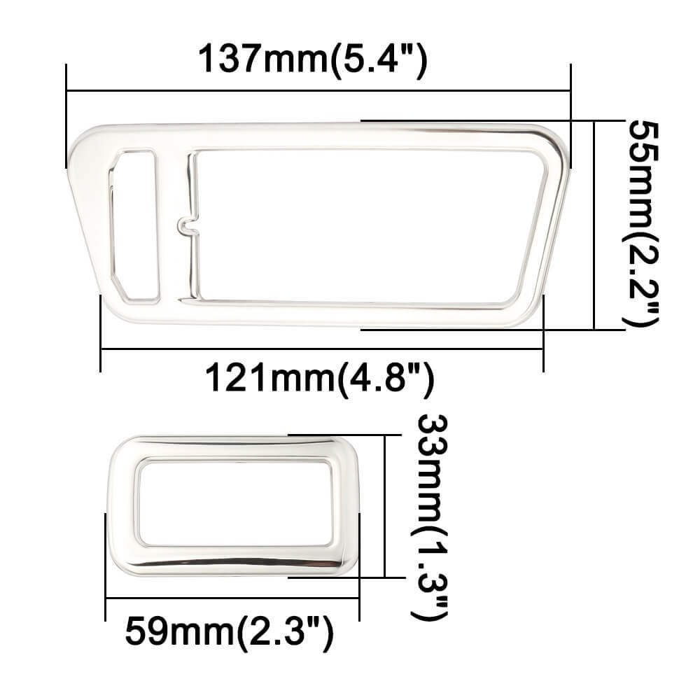 Golf  Window Lift Frame Trim