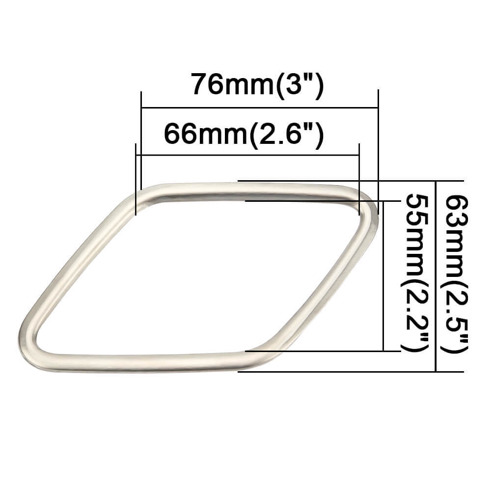 Golf Rear Door Speaker Vent Frame Trim 2PCS