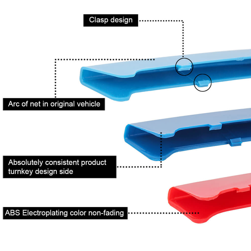 BMW Grill Stripe 3PCS