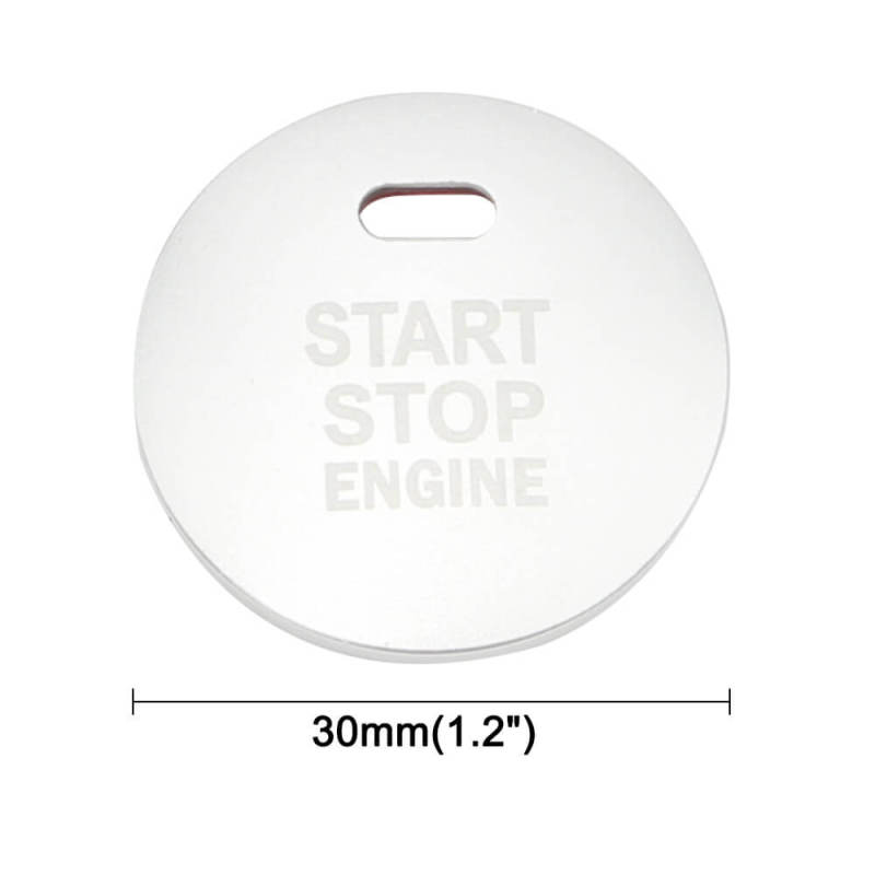 Mazda Engine Start Stop Button Sticker