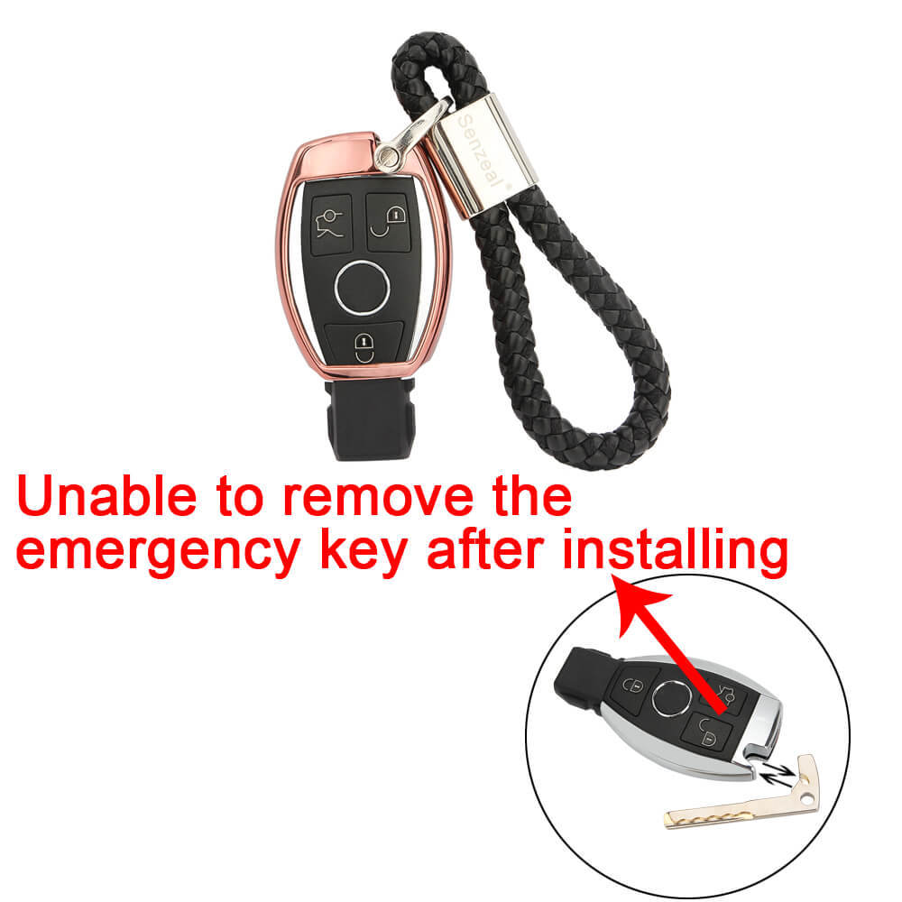 Mercedes Benz TPU FOB Car Key Cover