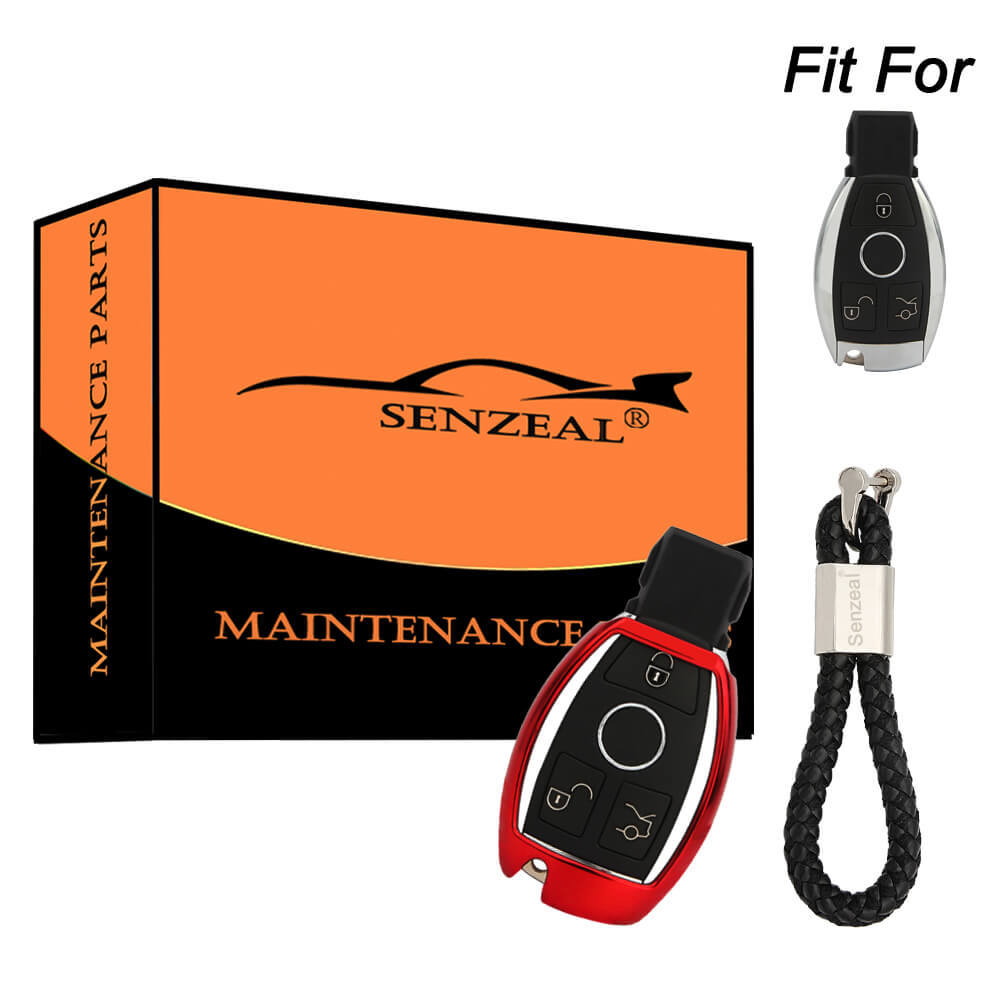 Mercedes Benz TPU FOB Car Key Cover