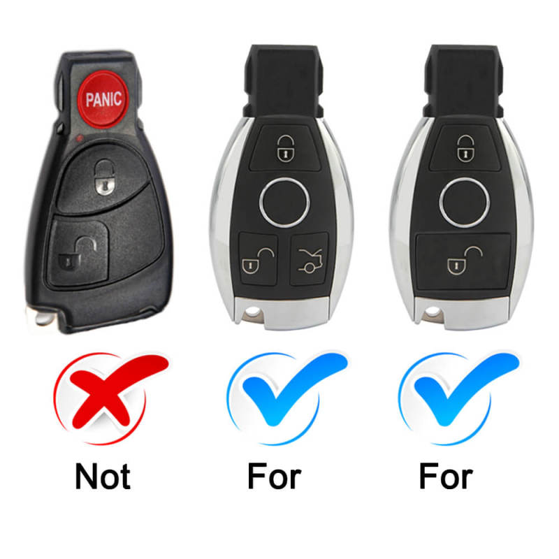 Mercedes Benz TPU FOB Car Key Cover