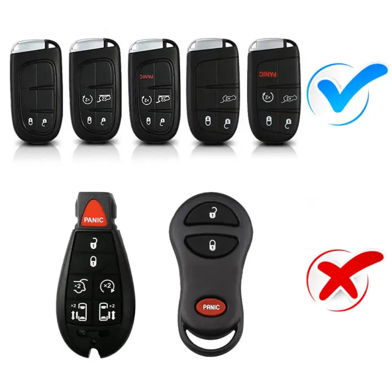 Dodge TPU FOB Key Cover