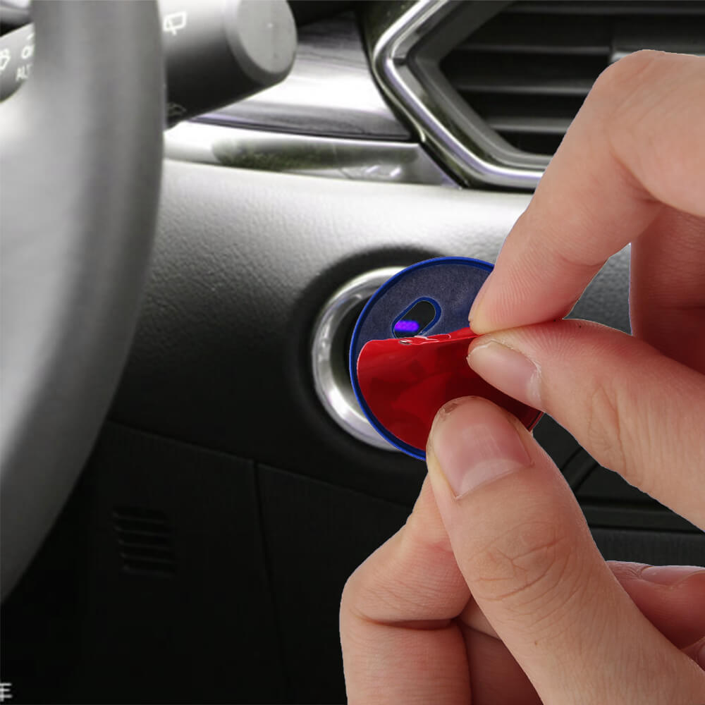 Mazda Engine Start Stop Button Sticker