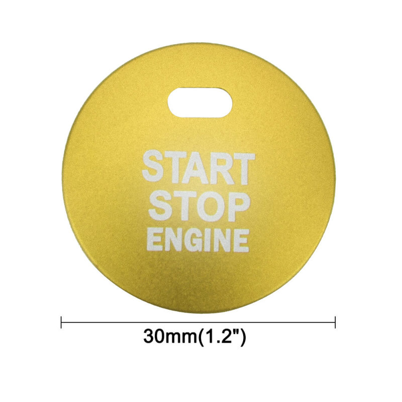 Mazda Engine Start Stop Button Sticker