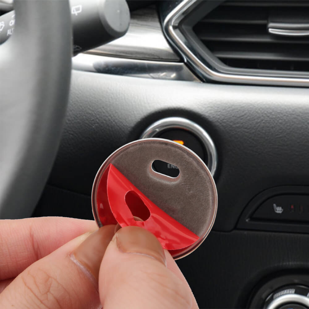 Mazda Engine Start Stop Button Sticker