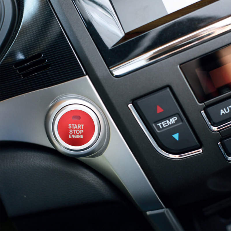 Mazda Engine Start Stop Button Sticker