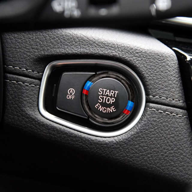 BMW Engine Start Stop Button Trim Ring