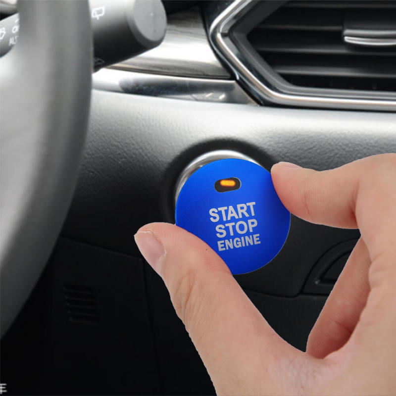 Mazda Engine Start Stop Button Sticker