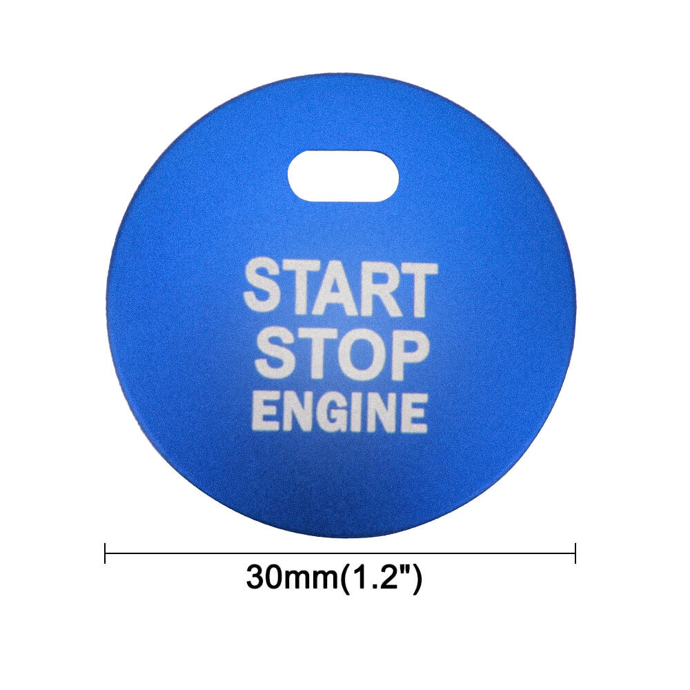 Mazda Engine Start Stop Button Sticker