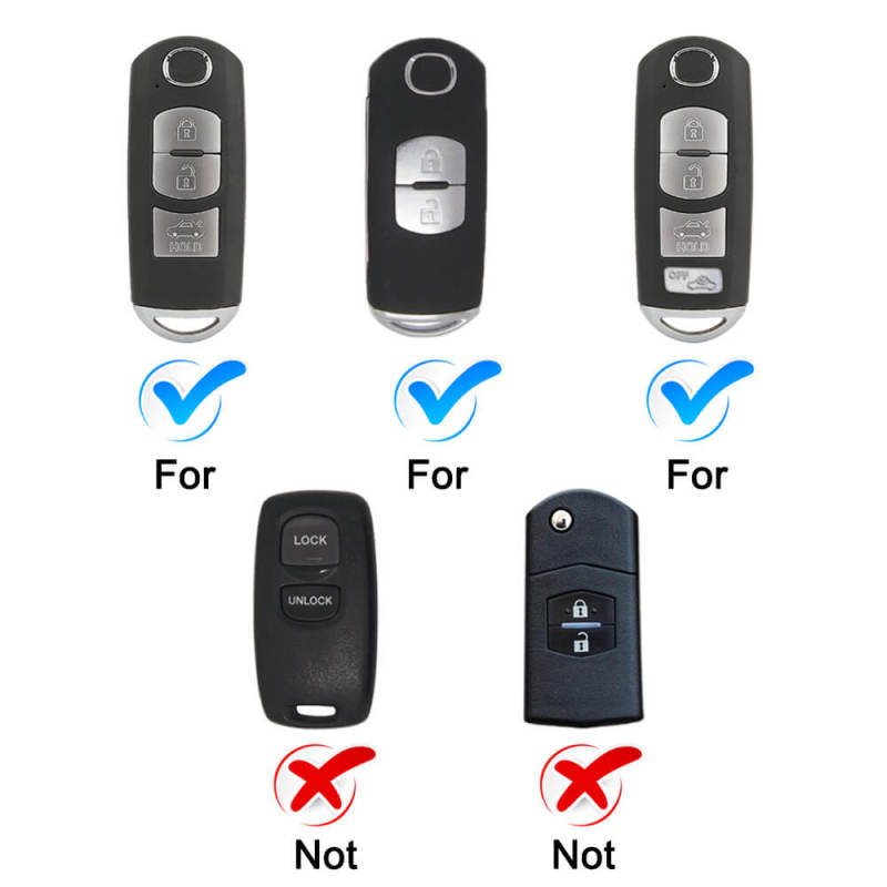 Mazda TPU FOB Key Cover