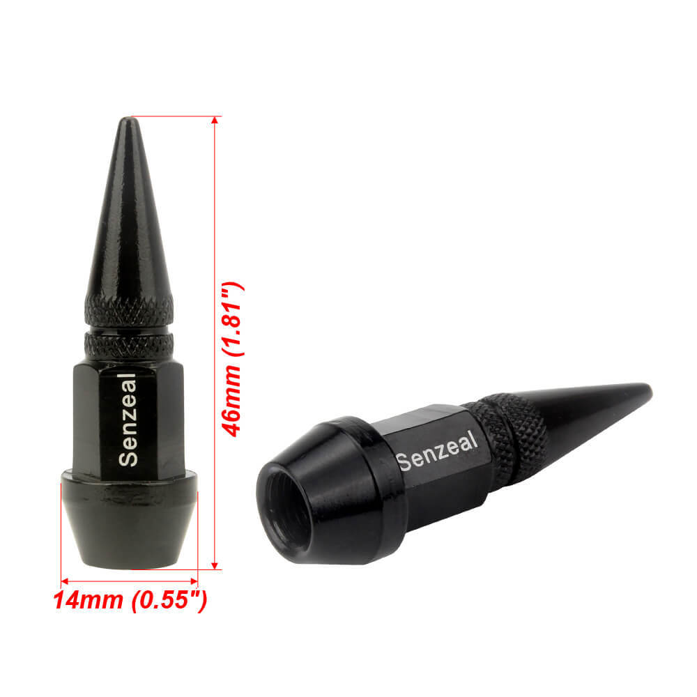 Aluminum Alloy Long Spike Valve Caps