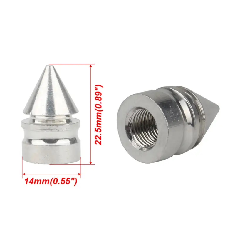 Aluminum Alloy Spike Car Valve Caps