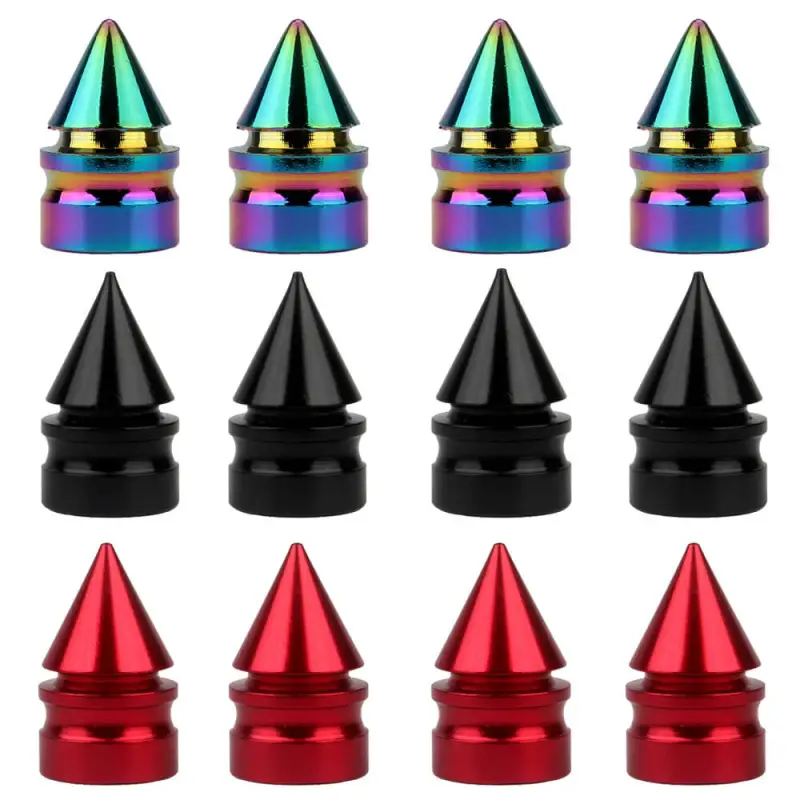 Aluminum Alloy Spike Car Valve Caps