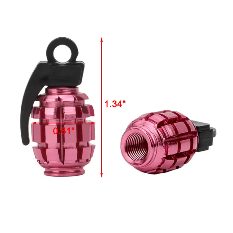 Aluminum Alloy Grenade Bomb Dust Caps