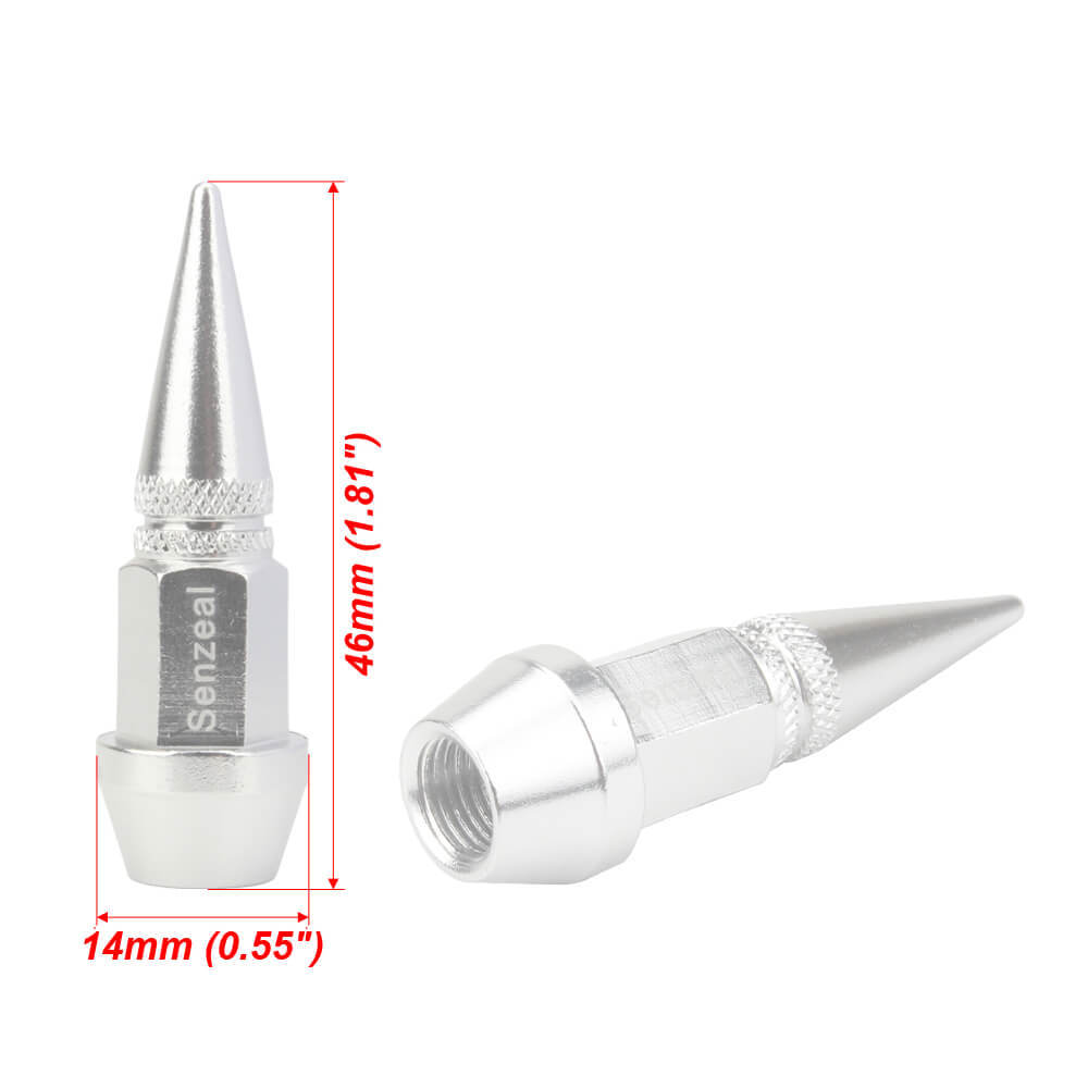 Aluminum Alloy Long Spike Valve Caps