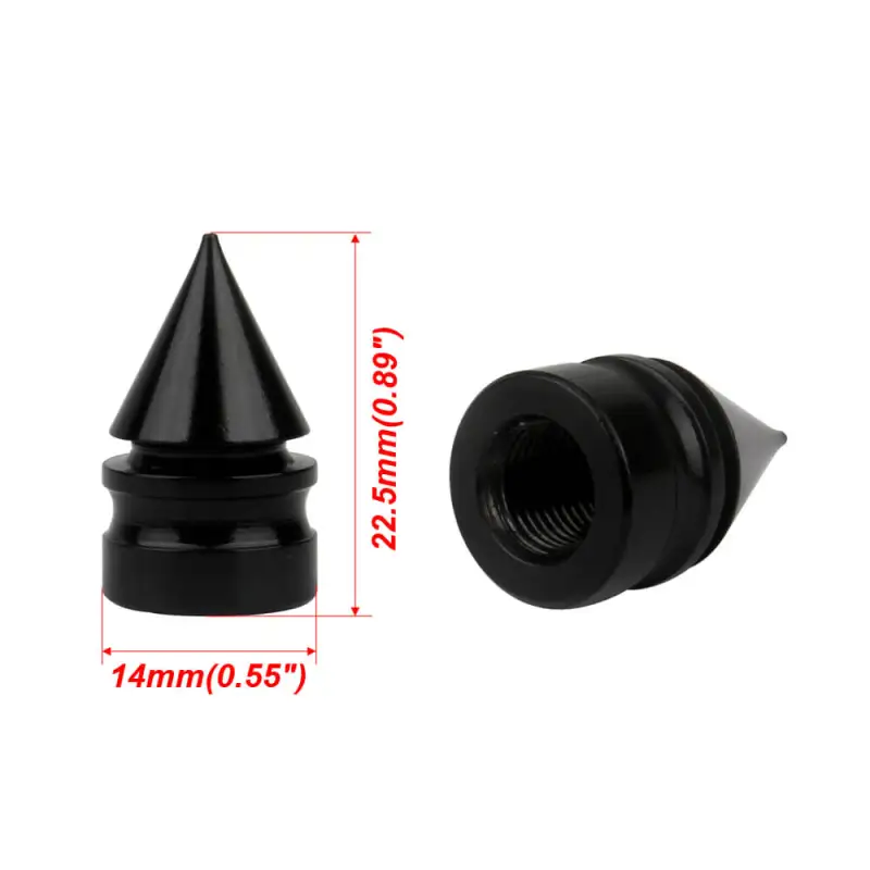 Aluminum Alloy Spike Car Valve Caps