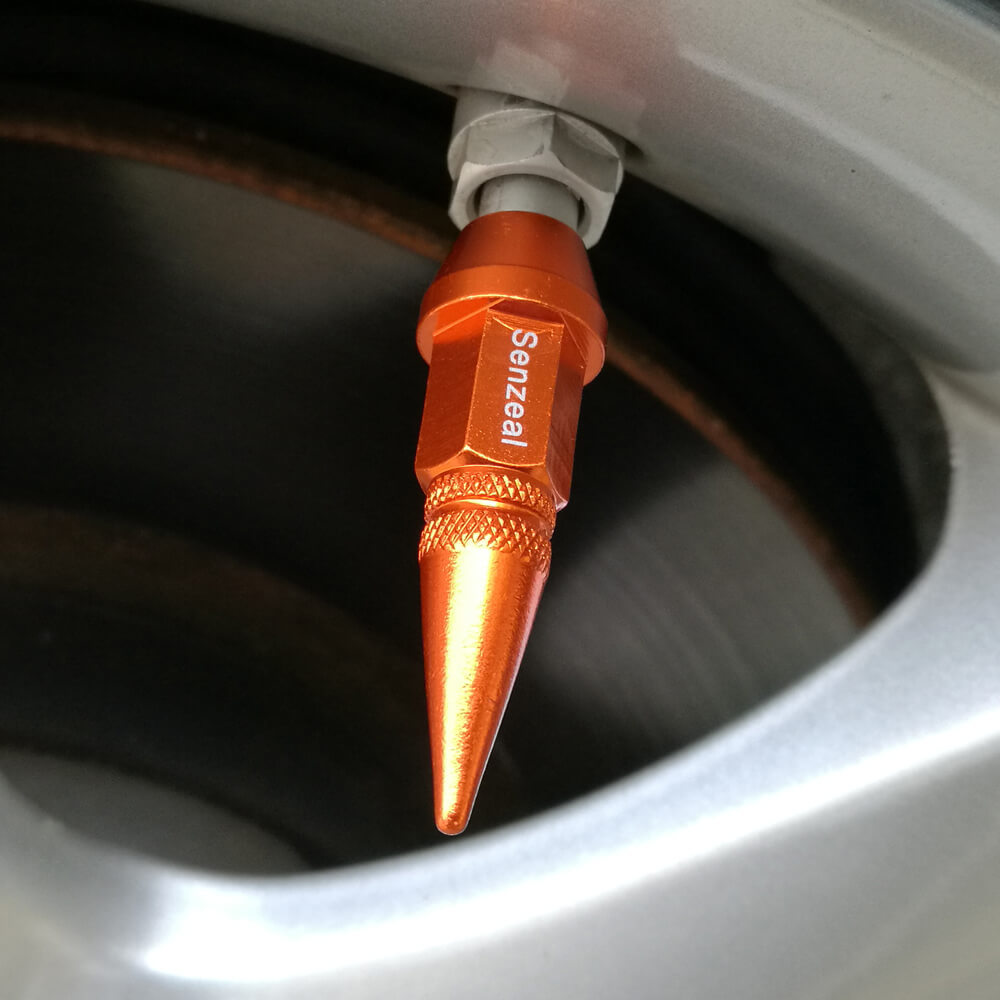 Aluminum Alloy Long Spike Valve Caps