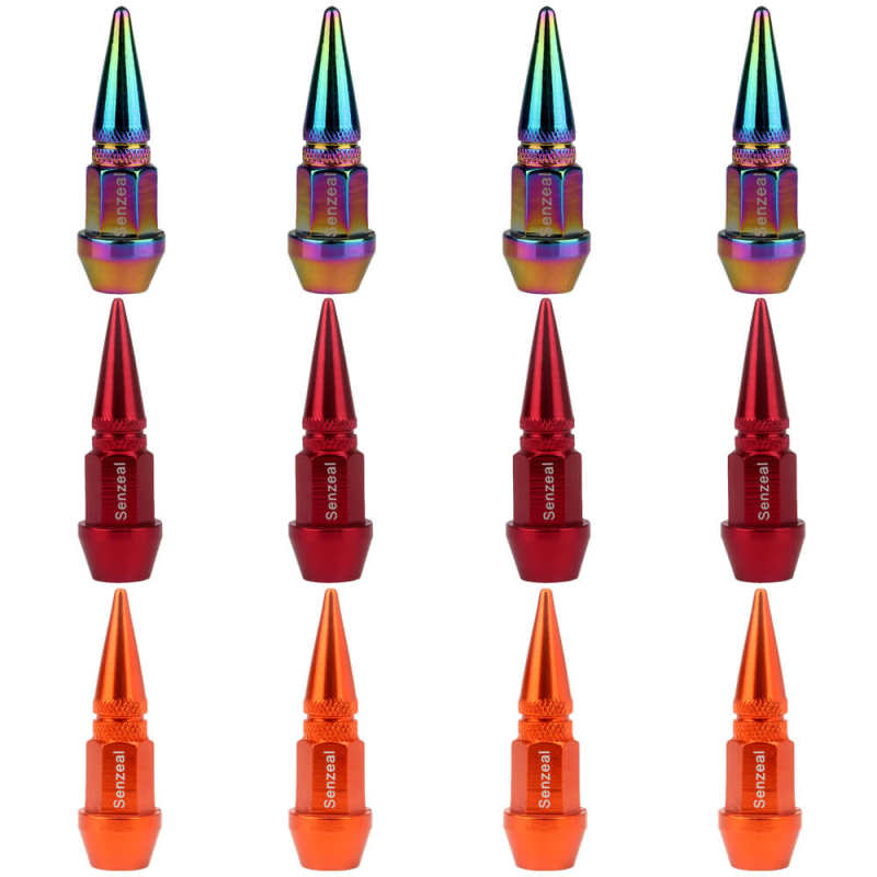 Aluminum Alloy Long Spike Valve Caps