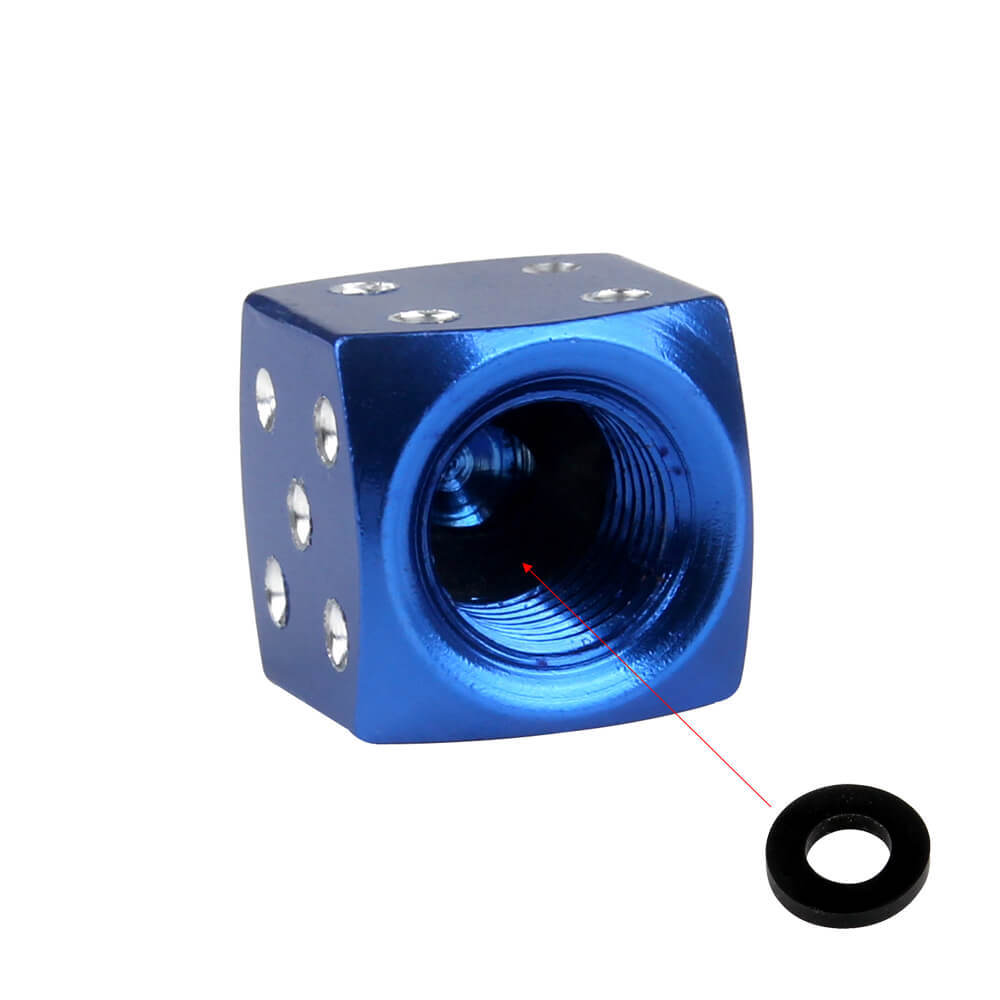 Aluminum Alloy Dice Dust Caps