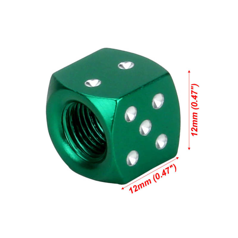 Aluminum Alloy Dice Dust Caps