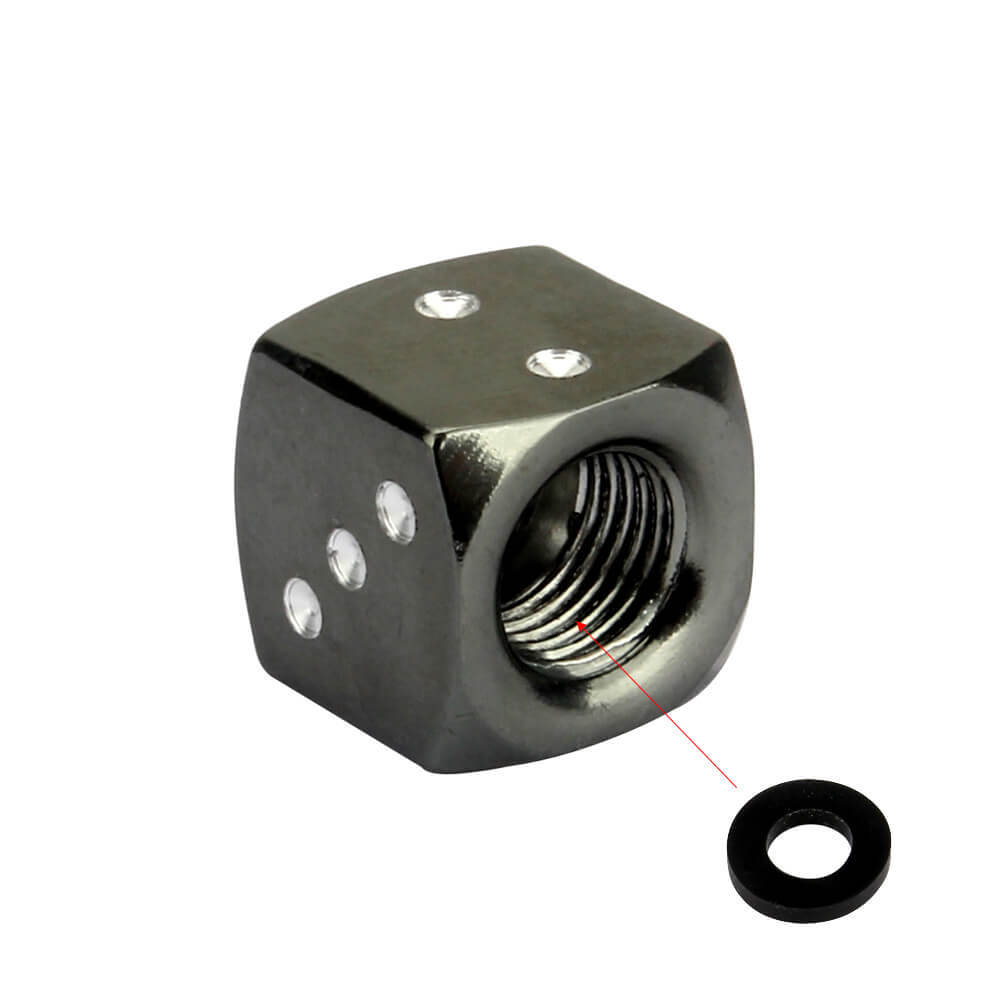 Aluminum Alloy Dice Dust Caps