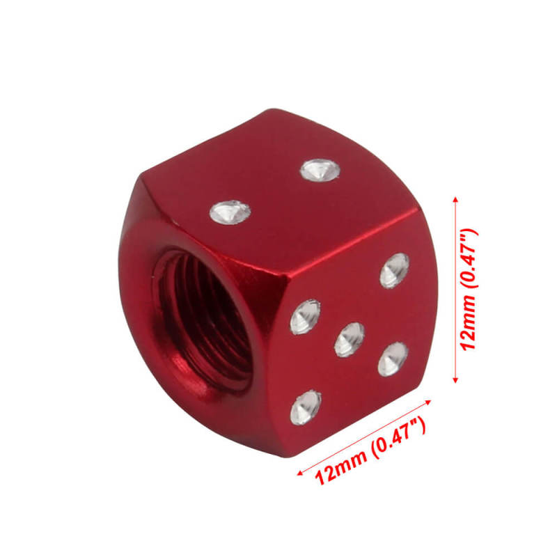 Aluminum Alloy Dice Dust Caps