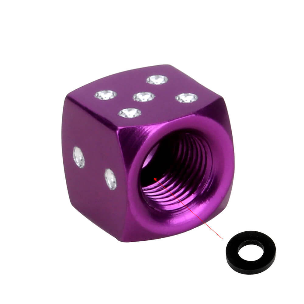 Aluminum Alloy Dice Dust Caps