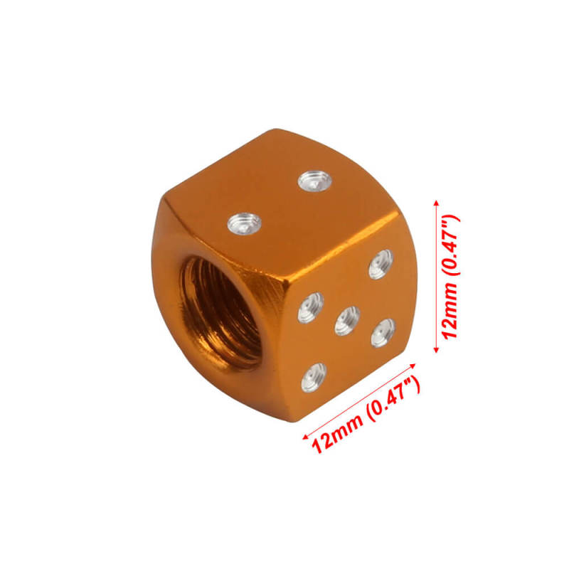 Aluminum Alloy Dice Dust Caps