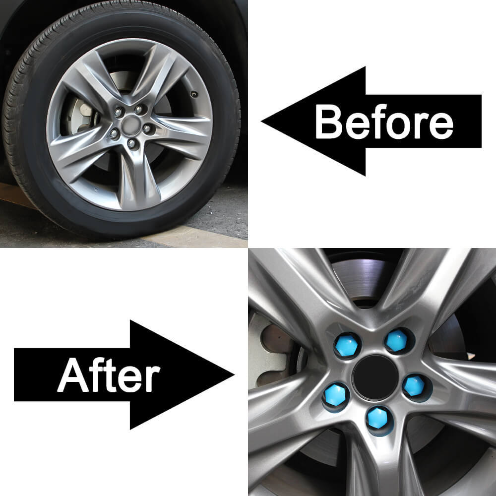 Wheel Lug Nut Covers 17mm