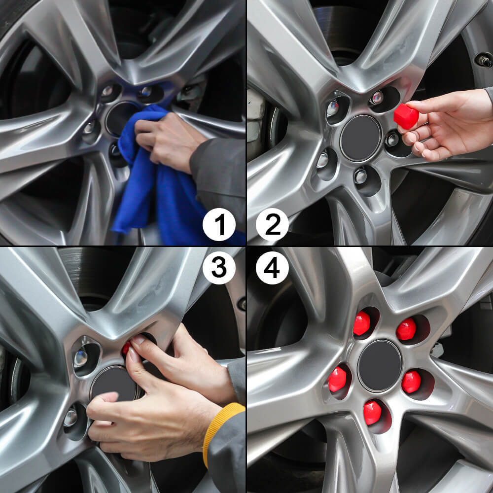 Wheel Lug Nut Covers 19mm