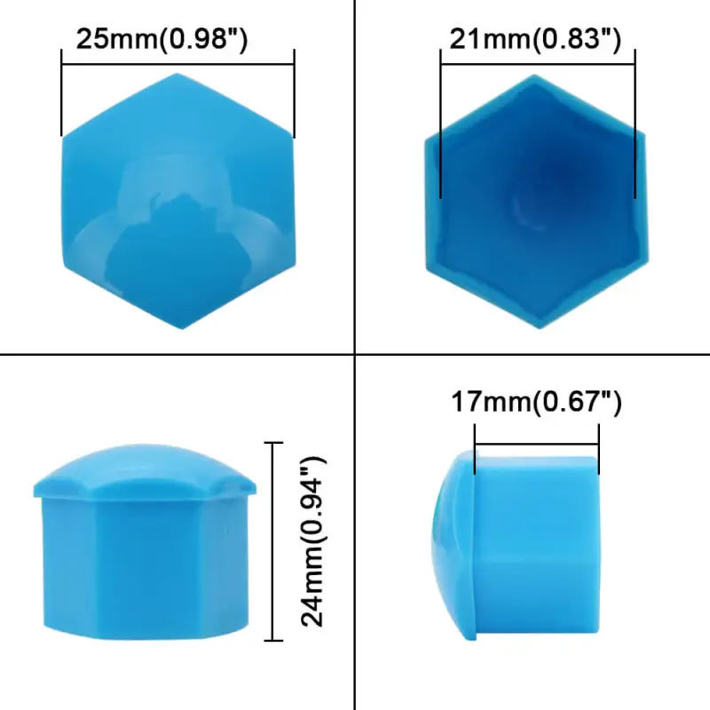 Wheel Lug Nut Covers 21mm