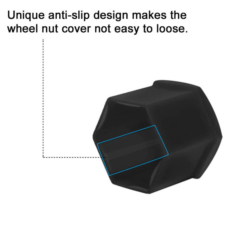 Wheel Lug Nut Covers 17mm