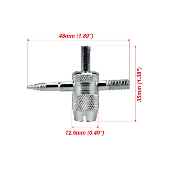 SENZEALAUTO 4 Way Tire Valve Tool