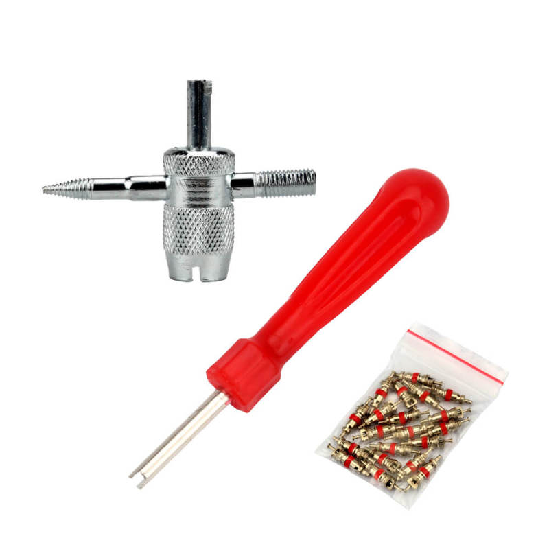 SENZEALAUTO 4 Way Tire Valve Tool