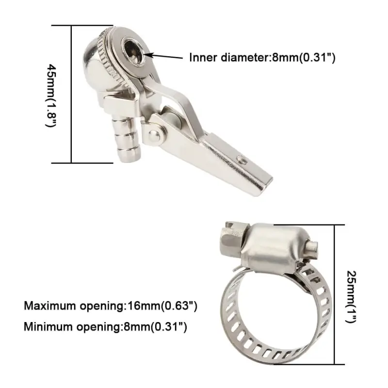 Car &amp; Truck Tire Inflator Tool 8mm