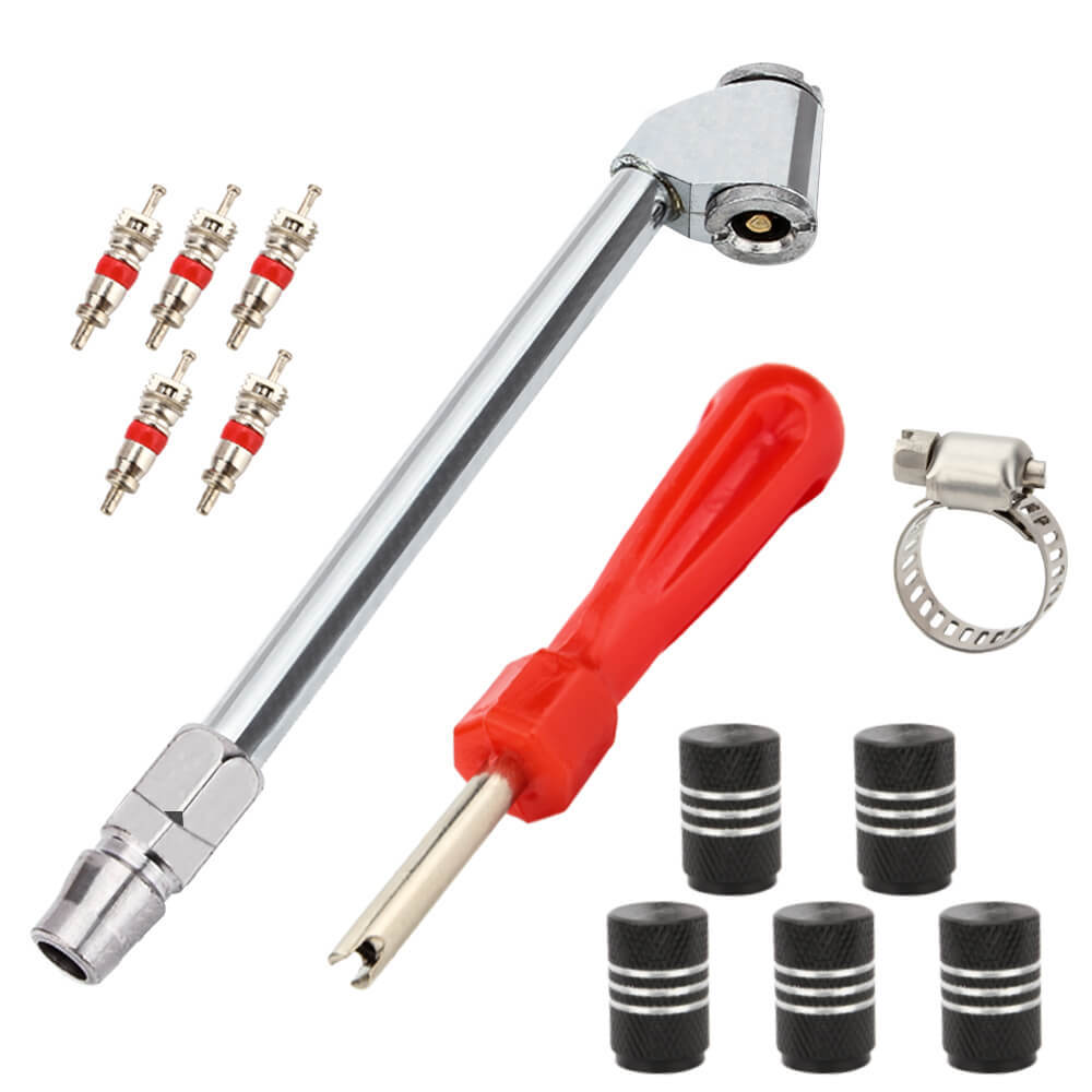 Tire Air Filling Chuck with Valve Stem Remover