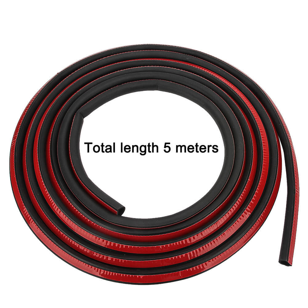 D Shape Car Weather Stripping - 5 Meter
