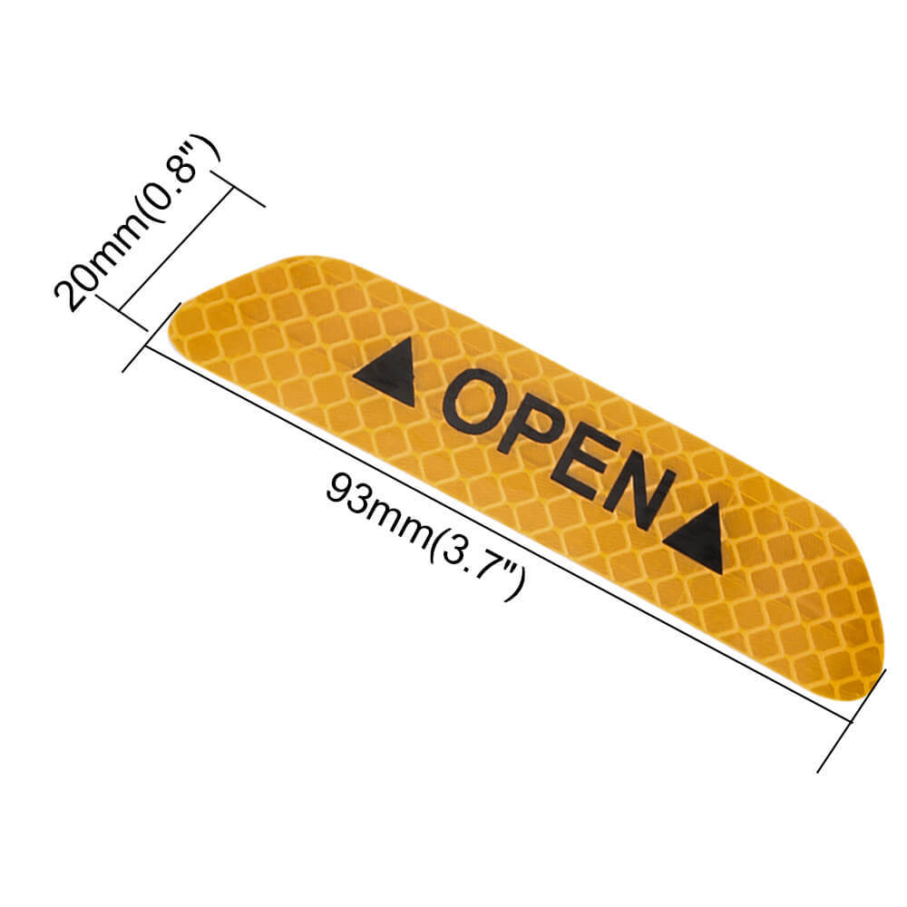 Car Door Open Reflective Stickers