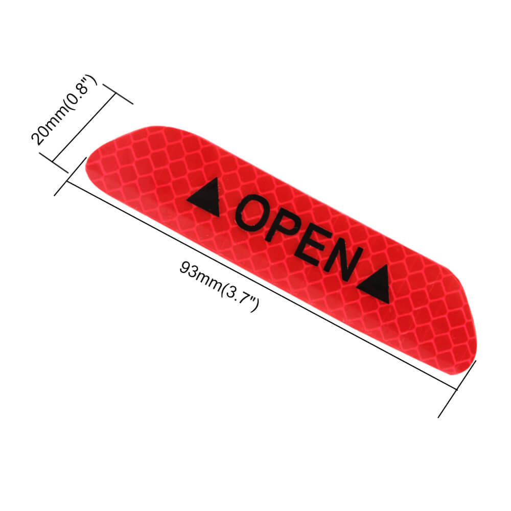 Car Door Open Reflective Stickers